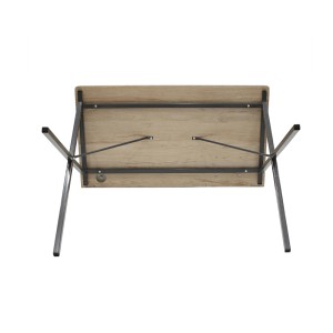 Kompiuterio stalas 90x85x50 cm medinis juodas Home Deco HD6425