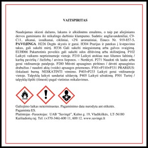 Vaitspiritas extra 5 l SAVEX