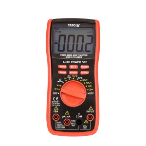 Testeris elektros skaitmeninis daugiafunkcinis 9 V TRUE RMS  YT-73085 YATO