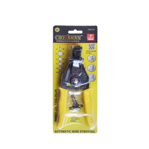 Replės izoliacijos nuėmimui automatinės 180 mm 1701107 Crownman (10)