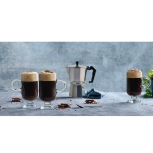 Puodeliai 6 vnt komplektas 260 ml stikliniai Royal leerdam 761210660826S