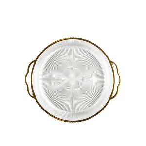 Padėklas plastikinis D38,5x4 cm Home Deco KA0596