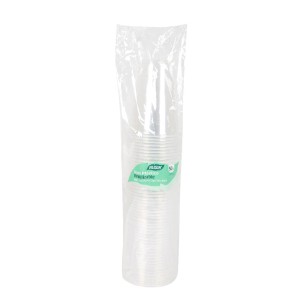 Stiklinės 50 vnt 330ml plastikinės daugkartinės, perdirbamos Algon BA01054376571
