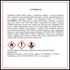 Vaitspiritas extra 1 l SAVEX