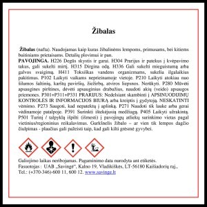 Žibalas 0.5 l SAVEX