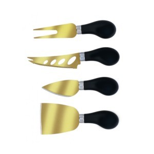 Peilių rinkinys sūriui 4 vnt. 12/12,5/14 cm ALPINA 871125226704