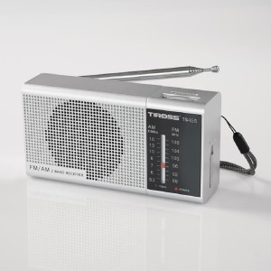 Radijo imtuvas mini (delninukas) FM/AM 2AA TIROSS TS455