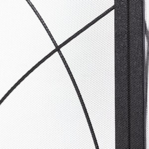 Pavėsinė sodo su tinklais nuo uodų 3x3x2,65 m pilka sp. 217302 4Living