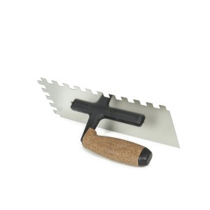 Trintuvė tinkavimui nerūdijančio plieno dantyta 270x130 mm 10x10 mm NATURE 7821K