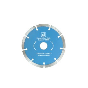 Diskas akmens pjovimo deimantinis segmentinis 125 mm 114056