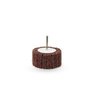 Diskelis šlifavimo lapelių metalui su ašele 60x30x6 mm  P80 AV C GermaFlex