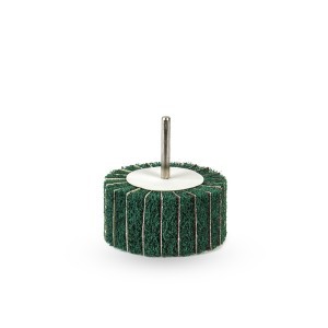 Diskelis šlifavimo lapelių metalui su ašele 80x40x6 mm P120 AV M GermaFlex