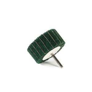 Diskelis šlifavimo lapelių metalui su ašele 80x40x6 mm P120 AV M GermaFlex