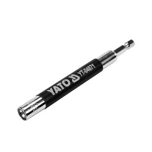 Laikiklis atsuktuvų antgaliams magnetinis 1/4" 120 mm YT-04671 YATO