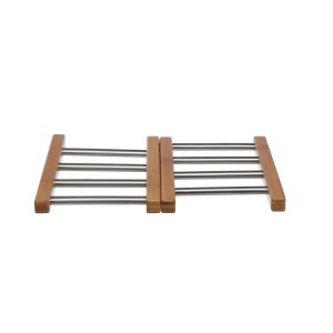 Padėklas karštiems indams išskleidžiamas 21-35x22x2 cm metalinis 5Five 100181A