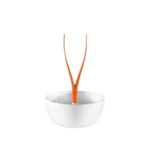 Dubenėlis su žnyplėmis ledui  D13 cm plastikinis Mebel 111784