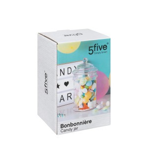 Indas stiklinis su dangčiu D14,5xH26 cm 2 l 5Five 125335