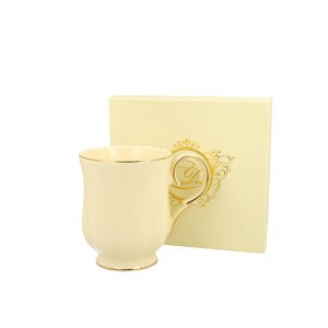 Puodelis porcelianinis kreminės spl. Clark 450 ml DUO