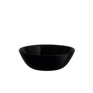 Dubuo juodo grūdinto stiklo Zelie D16 cm talpa 0,4 l ARCOPAL 00512