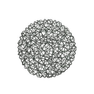 Padėkliukas stalo D38 cm žalias Hyrra 4Living 618540