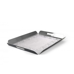 Vienkartinis padėklas maistui 29x39 cm išlankstomas (mix) Algon BA01043177596