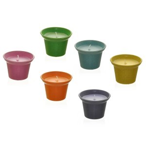 Žvakė indelyje 90 gr. citrinžolės kv. nuo uodų D10xH7,5 cm 871125279289