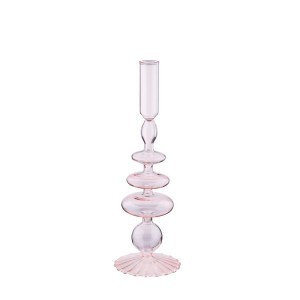 Žvakidė stiklinė Ø9xh28 cm 130 g  ARTICASA 871125224049