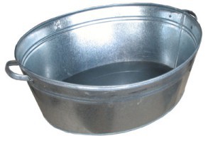 Vonelė cinkuota ovali  65 l Ukraina 5094