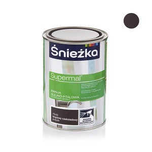 Emalė SUPERMAL šokoladinė  0,8 l F540/RAL8017 Sniežka (8)