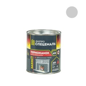 Emalė karščiui atsp KO-818 sidabrin Termokamin 600 C 0.7 kg DNIPRO Ukraina (6)