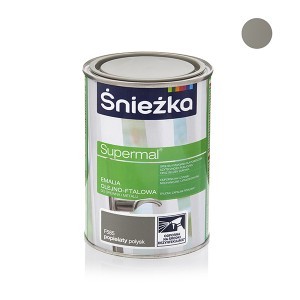 Emalė SUPERMAL peleninė  0,8 l F585/RAL7023 Sniežka (8)