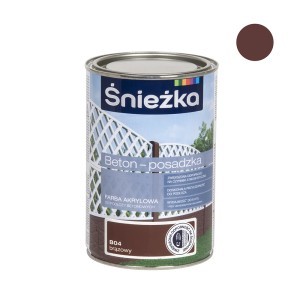 Dažai betonui BETON POSADZKA ruda B04 0,8 l Sniežka