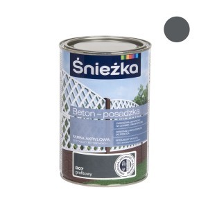 Dažai betonui BETON POSADZKA grafitinė B07 0,8 l Sniežka
