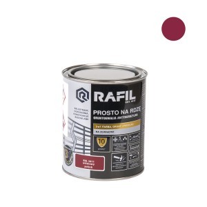 Emalė "Ant rūdžių" vyšninė 0,75 l RAL3011 RAFIL