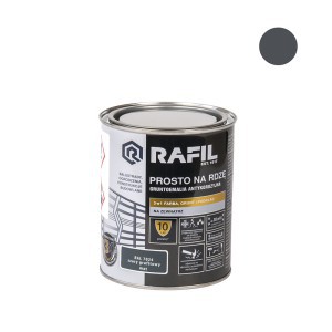 Emalė "Ant rūdžių" matinė grafitas 0,75 l RAL7024 RAFIL