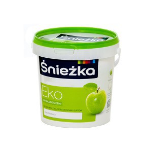 Emulsija EKO-SNIEŽKA  1 l balta, akrilinė-vinilinė Sniežka (6)