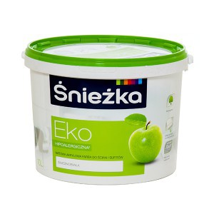 Emulsija EKO-SNIEŽKA 10 l balta, akrilinė-vinilinė Sniežka (1)