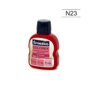 Pigmentas COLOREX N23 raudonas 100 ml Sniežka (10)