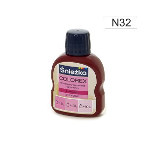 Pigmentas COLOREX N32 bordo 100 ml Sniežka (10)