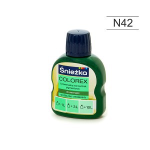 Pigmentas COLOREX N42 žalias pavasario 100 ml Sniežka (10)