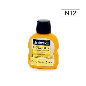 Pigmentas COLOREX N12 geltonas saulėtas 100 ml Sniežka (10)
