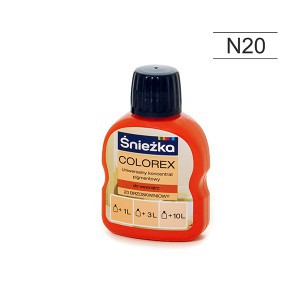 Pigmentas COLOREX N20 persikinis 100 ml Sniežka (10)