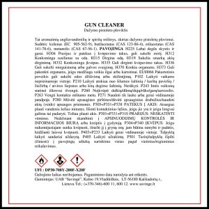 Ploviklis dažymo pistoletams (Gun cleaner) 1 l