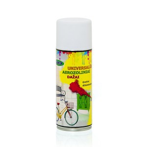 Dažai universalūs aerozoliniai SAVEXSPRAY balti matiniai 400 ml RAL9010M (12)