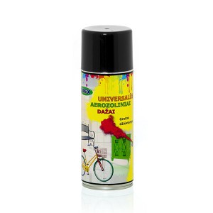 Dažai universalūs aerozoliniai SAVEXSPRAY juodi blizgūs 400 ml RAL9005 (12)