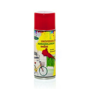 Dažai universalūs aerozoliniai SAVEXSPRAY raudoni 400 ml RAL3002 (12)