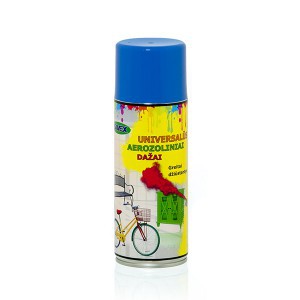 Dažai universalūs aerozoliniai SAVEXSPRAY mėlyni šviesūs 400 ml RAL5015 (12)