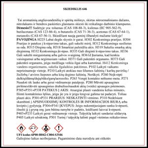 Растворитель 646  в канистрах 3 л