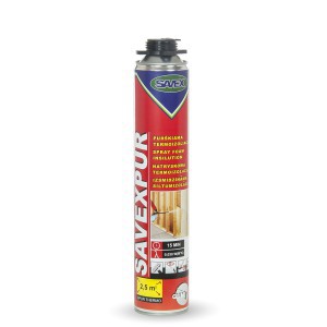 Purškiamos termoizoliacinės putos SAVEXPUR  850 ml