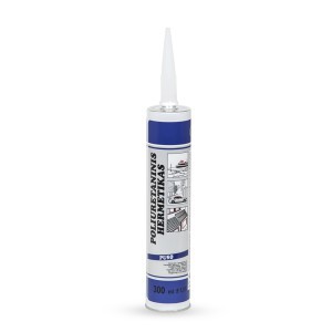Hermetikas poliuretaninis PU-50 300 ml juodas (25)
